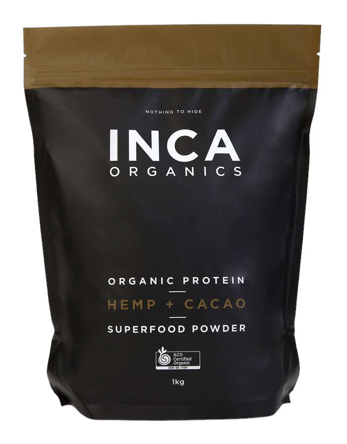 INCA_ORGANICS WHEY Hemp + Cacao 1kg